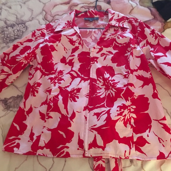 Jones New York cotton blouse - Picture 3 of 6